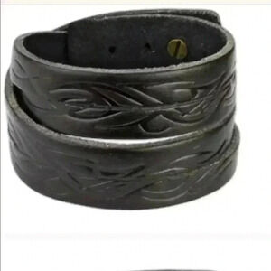 Genuine Leather Tribal Bracelet